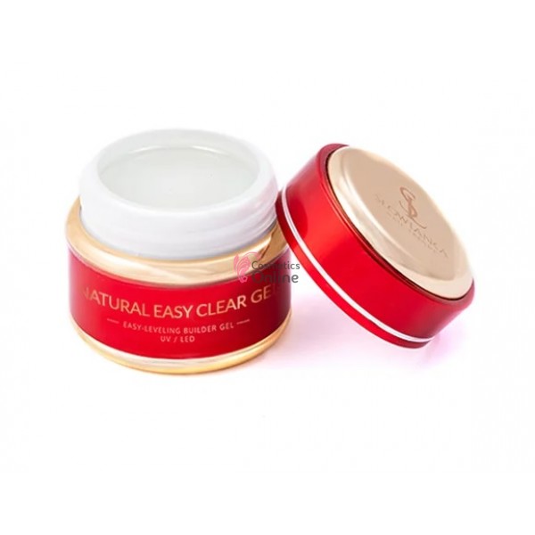 Gel UV Slowianka de constructie autonivelant Natural Easy Clear, transparent, 15 gr
